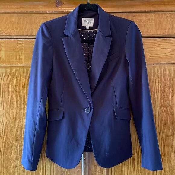 Dalia Navy Blue Blazer XS - Picture 3 of 6